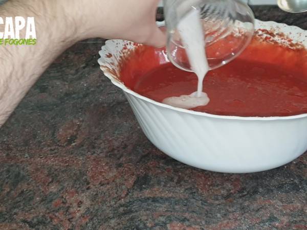 Bizcocho Red Velvet - Preparación paso 7