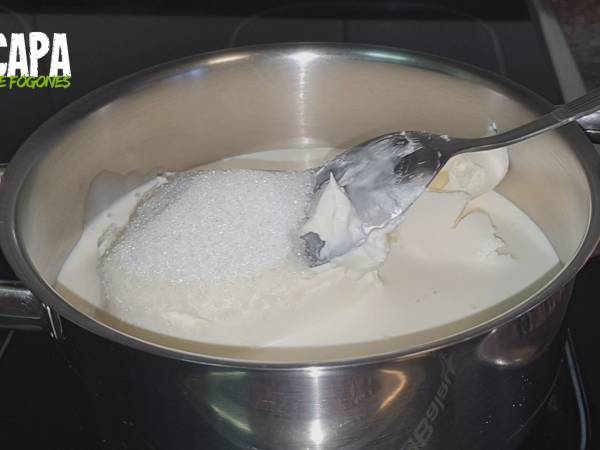 Tarta de queso - Preparación paso 6