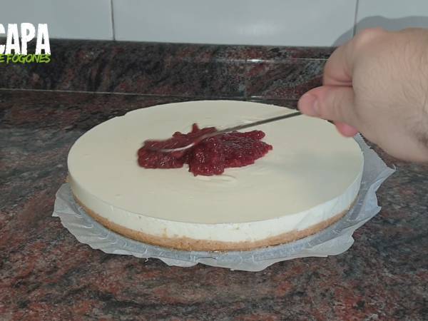 Tarta de queso - Preparación paso 9