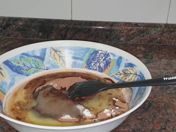 Galletas de nesquik - Preparación paso 2