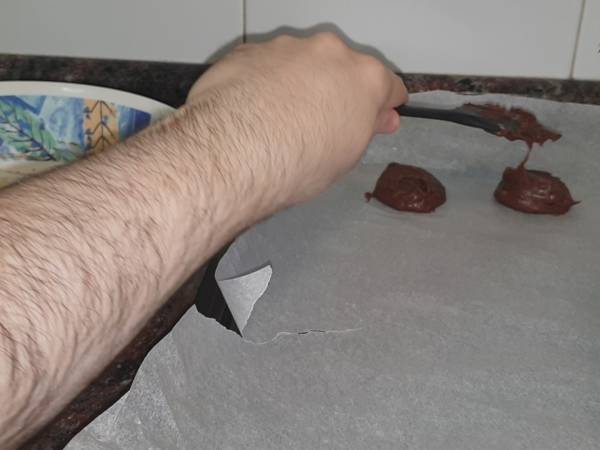 Galletas de nesquik - Preparación paso 4