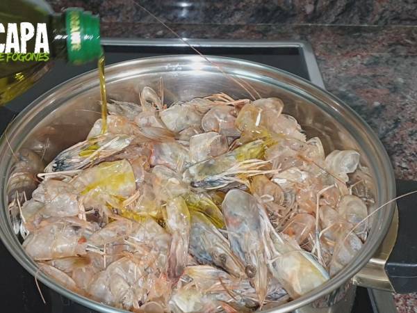 Sopa de pescado - Preparación paso 1