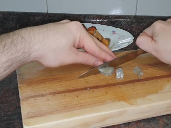 Sopa de pescado - Preparación paso 11