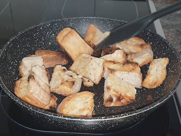 Sopa de pescado - Preparación paso 16