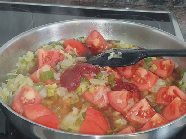 Sopa de pescado - Preparación paso 18