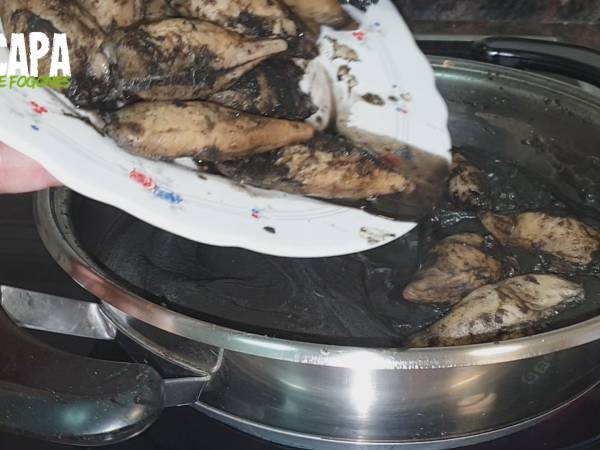 Chipirones en su tinta - Preparación paso 10