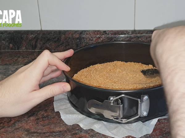 Cheesecake de dulce de leche - Preparación paso 5
