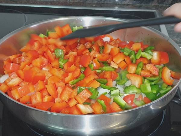 Bacalao ajoarriero - Preparación paso 3