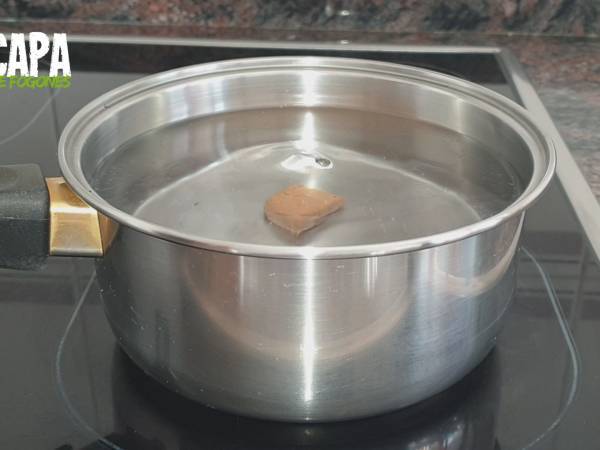 Marmitako de calamares - Preparación paso 1