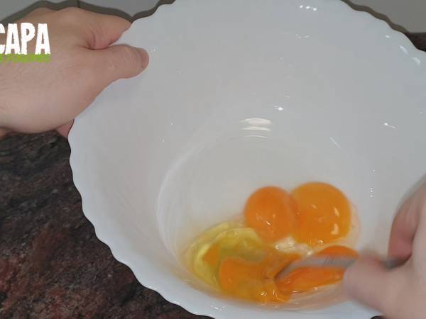 Bocaditos de almendras - Preparación paso 1