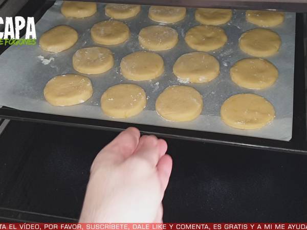 Alfajores de maicena - Preparación paso 7
