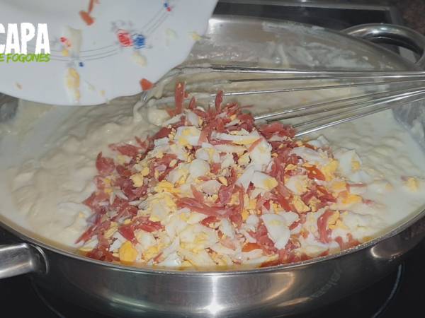 Croquetas de jamón y huevo - Preparación paso 5