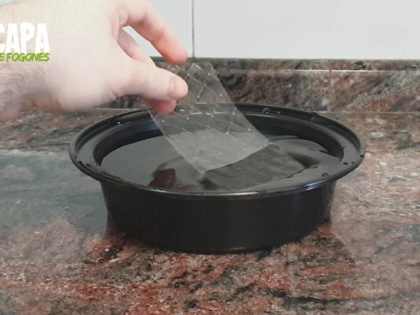 Vasitos de queso crema y mermelada - Preparación paso 1