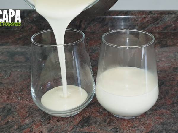 Vasitos de queso crema y mermelada - Preparación paso 4