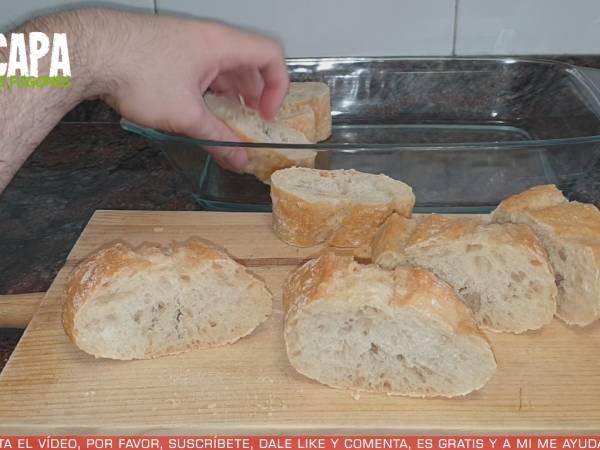 Torrijas tradicionales caseras - Preparación paso 2