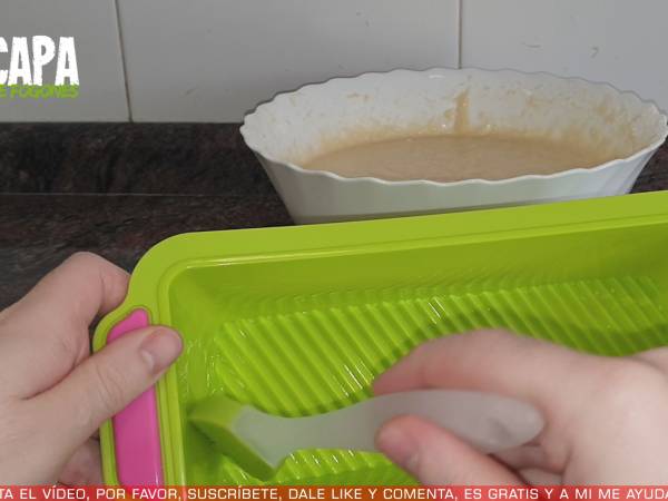 Bizcocho de coco - Preparación paso 4