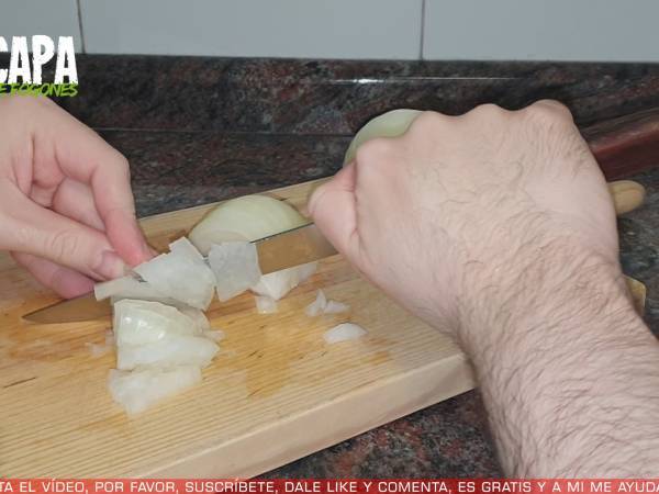 Pollo con salsa de mostaza - Preparación paso 2