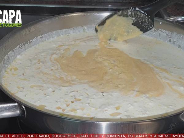 Pollo con salsa de mostaza - Preparación paso 5