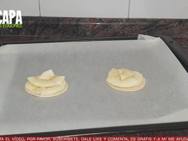 Dulce de manzana y pan de molde - Preparación paso 4