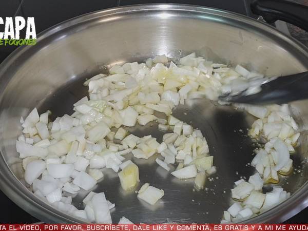 Albóndigas de pollo con salsa de mango y curry - Preparación paso 4