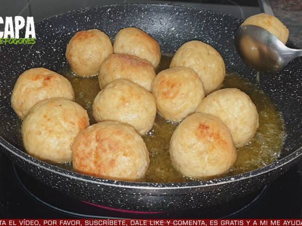Albóndigas de pollo con salsa de mango y curry - Preparación paso 11