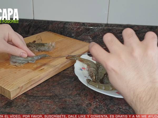 Espaguetis con salsa de naranja - Preparación paso 4