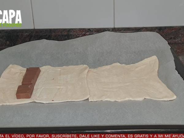 Napolitanas caseras - Preparación paso 2