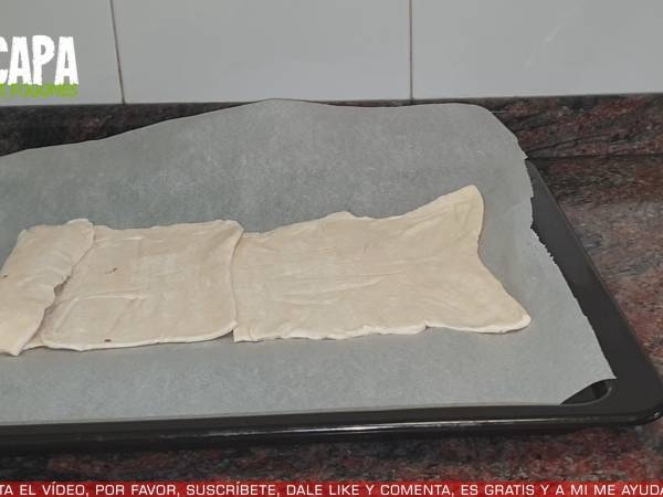 Napolitanas caseras - Preparación paso 3