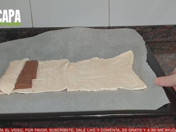 Napolitanas caseras - Preparación paso 4