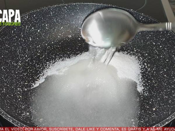 Flan Napolitano - Preparación paso 1