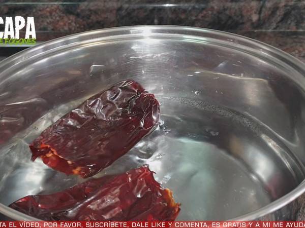 Bacalao a la vizcaína - Preparación paso 1