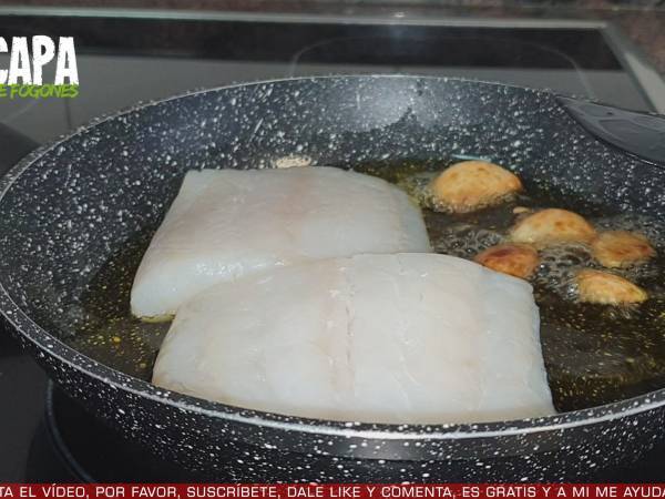 Bacalao a la vizcaína - Preparación paso 3