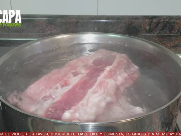 Costilla a la miel - Preparación paso 2