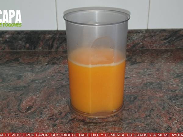 Dulce de naranja - Preparación paso 1