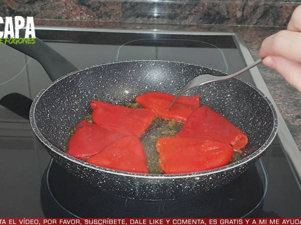 Ensalada de ventresca - Preparación paso 1