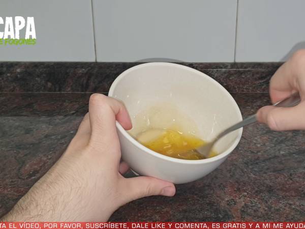 Ensalada de ventresca - Preparación paso 4