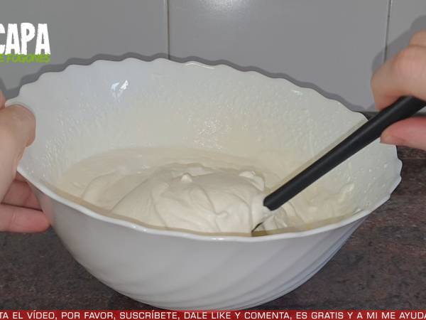 Helado de limón casero - Preparación paso 5