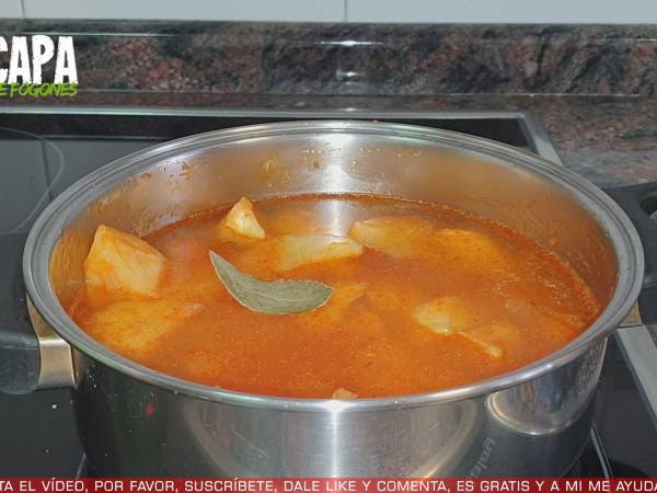 Marmitako de bonito - Preparación paso 10