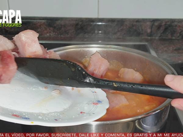 Marmitako de bonito - Preparación paso 12