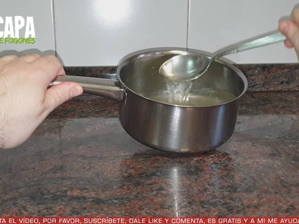 Sorbete de Gin Tonic - Preparación paso 2