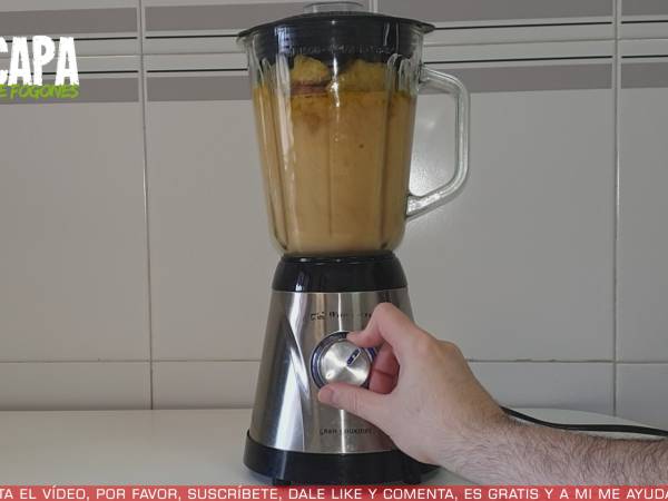 Salmorejo de naranja - Preparación paso 3