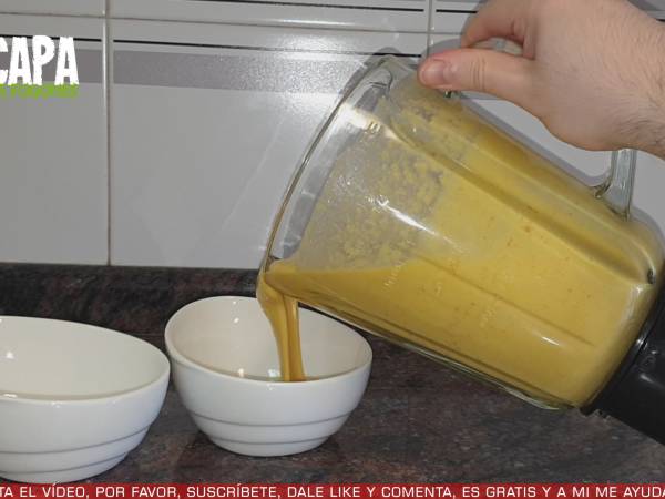 Salmorejo de naranja - Preparación paso 4