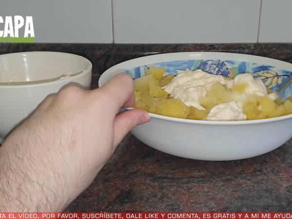 Ensalada de patata - Preparación paso 5