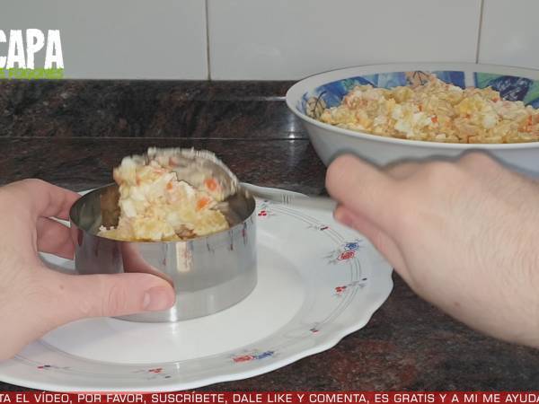 Ensalada de patata - Preparación paso 6