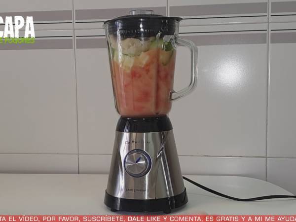 Gazpacho andaluz - Preparación paso 3