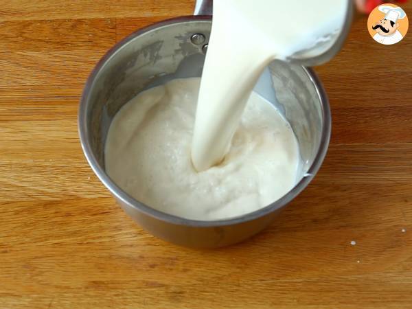 Panna cotta con coulis de frutos rojos - Preparación paso 2