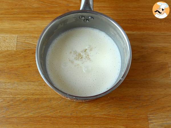 Panna cotta con coulis de frutos rojos - Preparación paso 3