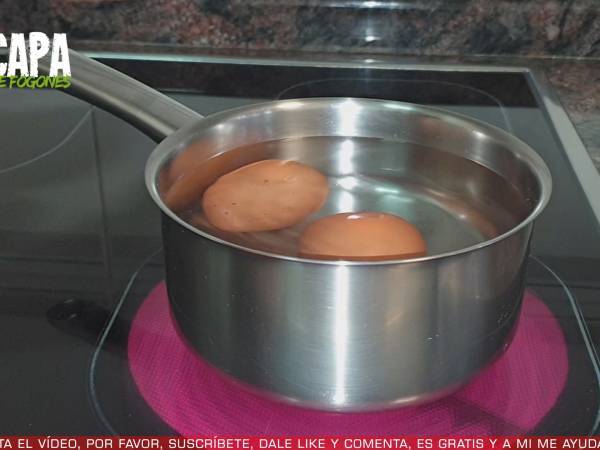 Ensalada de garbanzos - Preparación paso 1