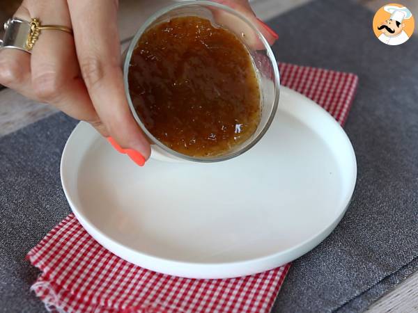 Panna cotta de vainilla con coulis de higo - Preparación paso 6