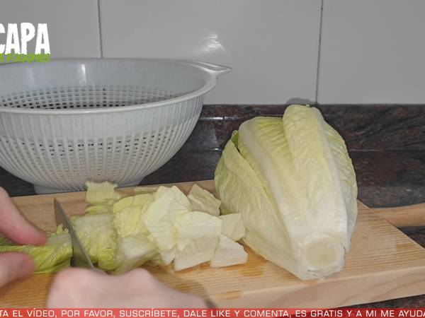 Ensalada César - Preparación paso 2